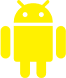 android logo yellow